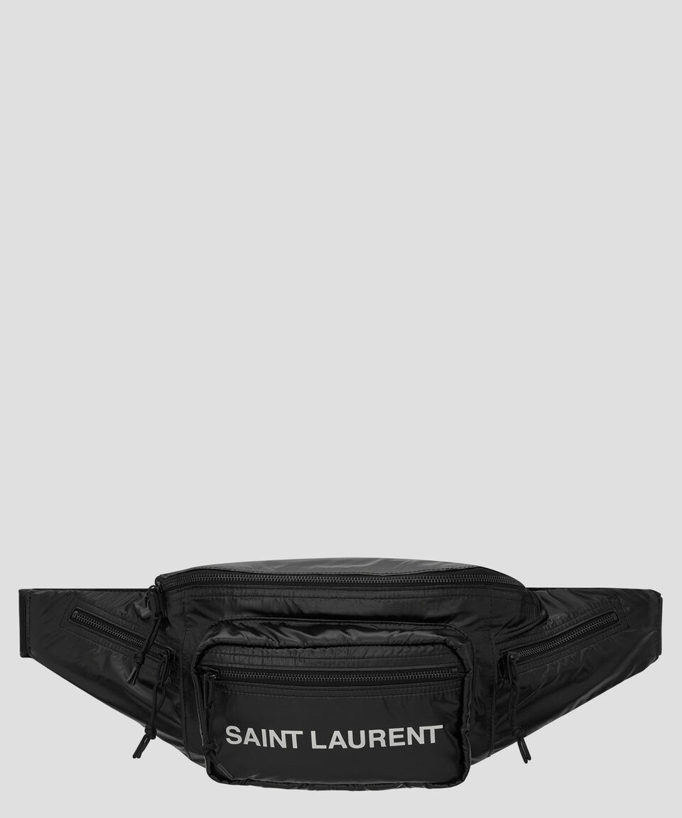 Saint Laurent Paris Cangurera Nuxx Negra Hombre