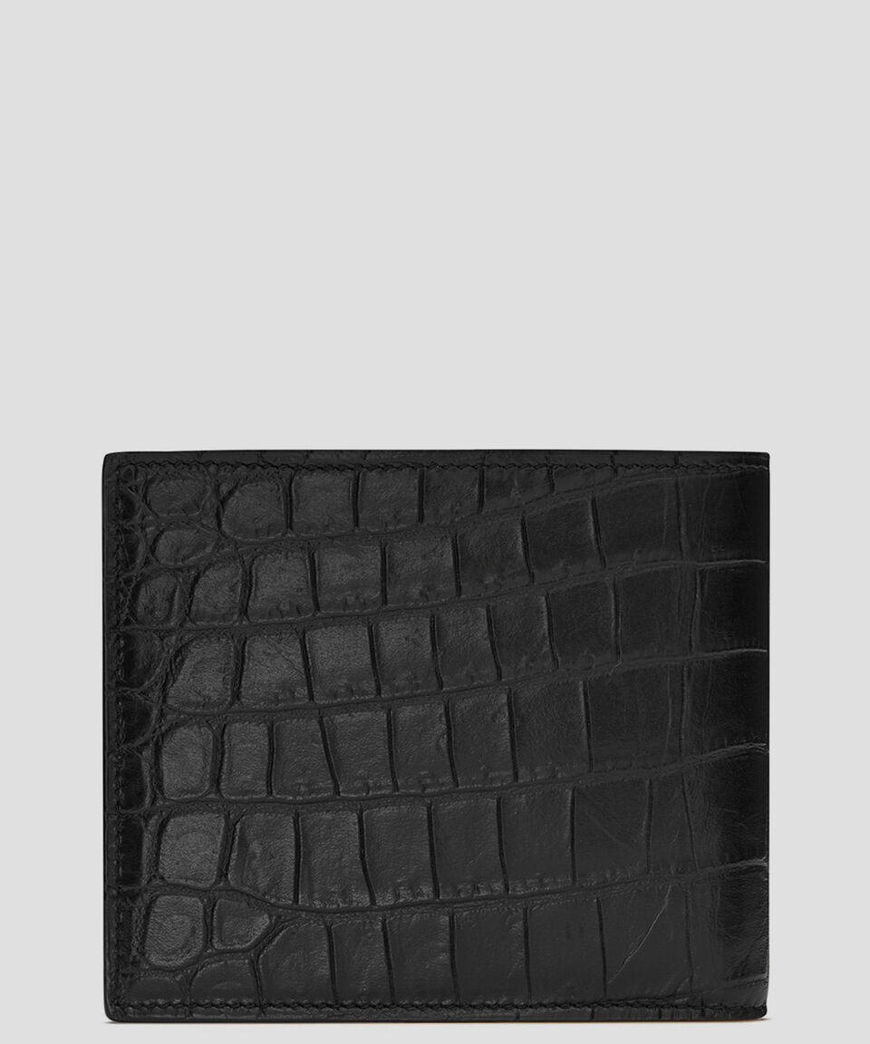 Saint Laurent Paris Cartera Bifold En Piel Hombre