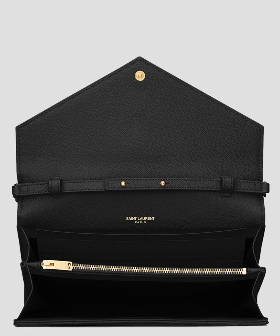 Saint Laurent Paris Cartera En Piel Mujer