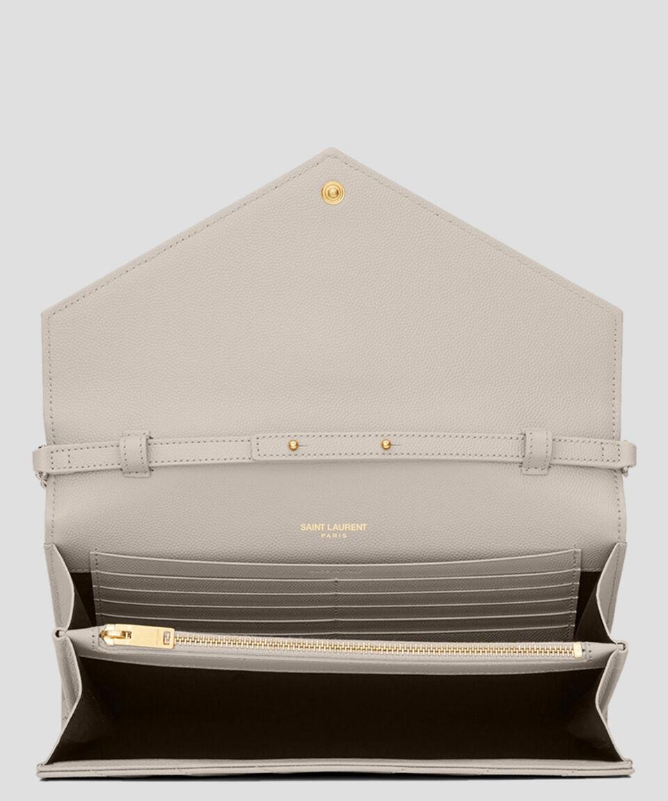 Saint Laurent Paris Cartera En Piel Mujer