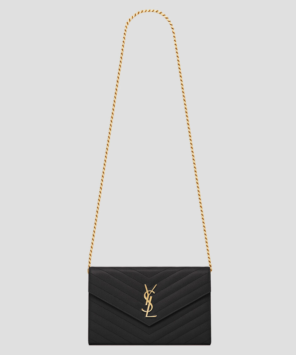 Saint Laurent Paris Cartera en piel Mujer