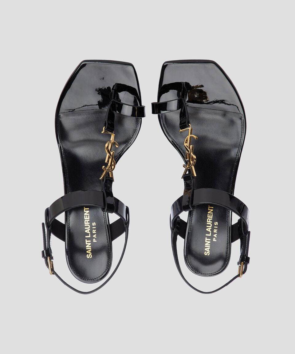 Saint Laurent Paris Sandalias Con Tacón Alto Mujer