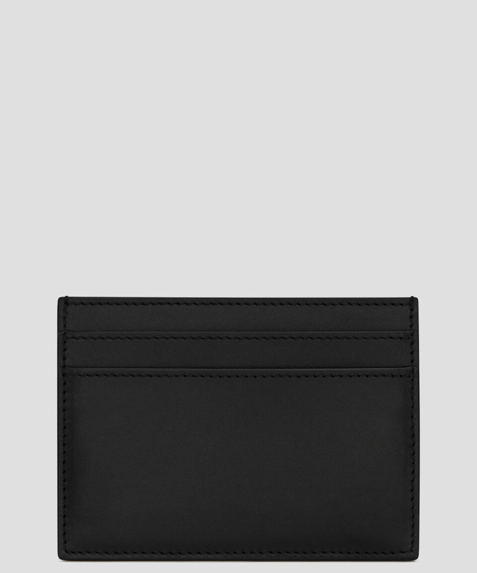 Saint Laurent Paris Tarjetero En Piel Hombre