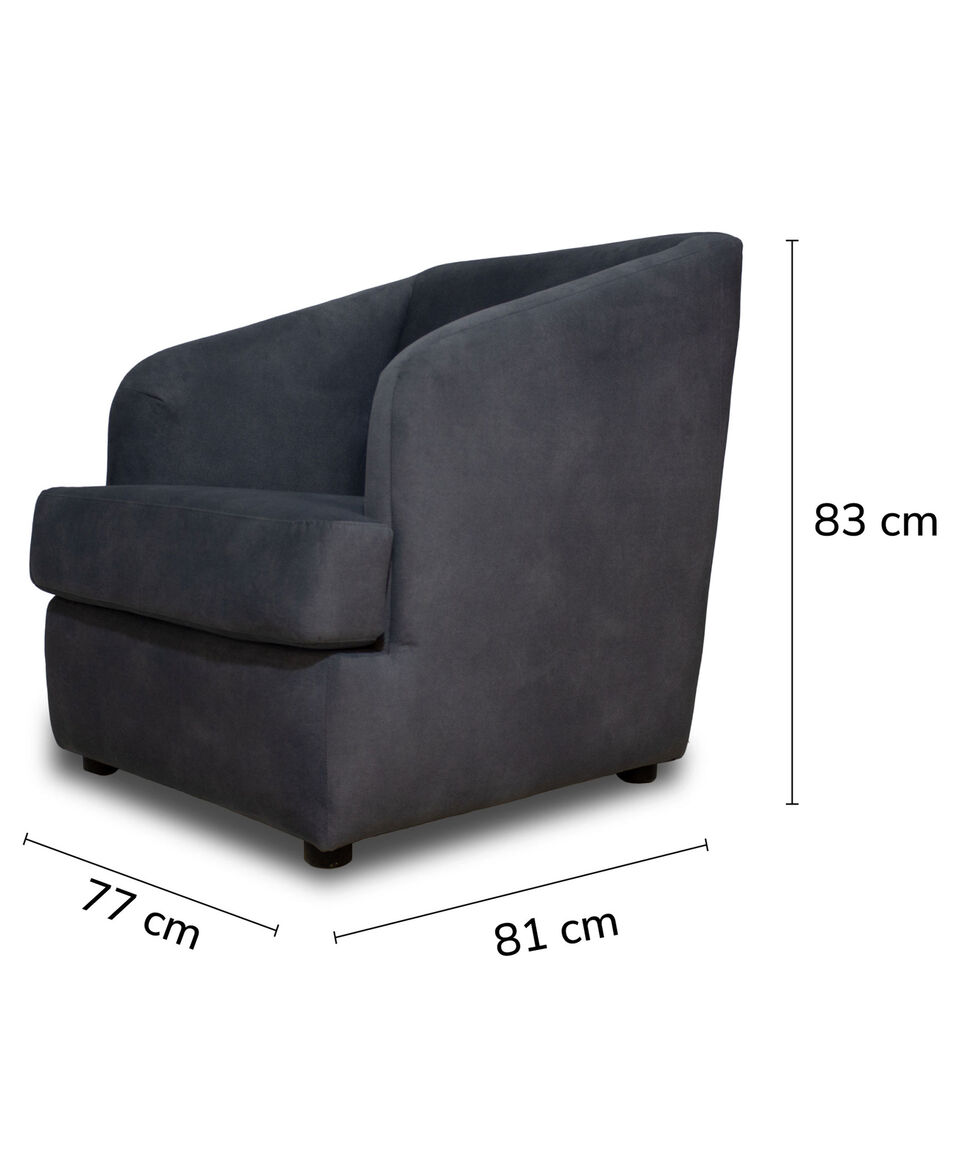 Salotti Sillón Gospel Gris