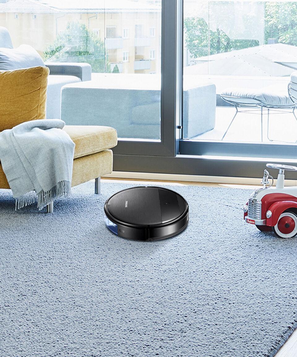 Samsung Aspiradora Trapeadora Robot Negra