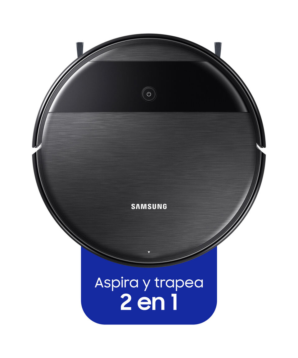 Samsung Aspiradora Trapeadora Robot Negra