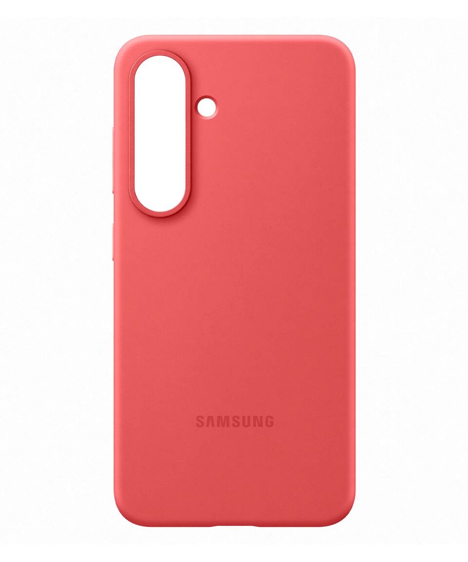 Samsung Funda para Galaxy S25 Silicone Red