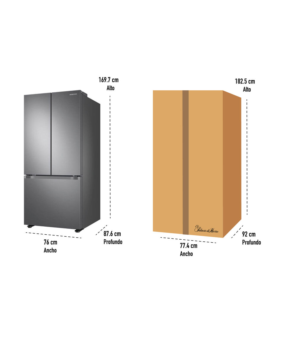 Samsung Refrigerador French Door 22 P3 RF22A4110S9