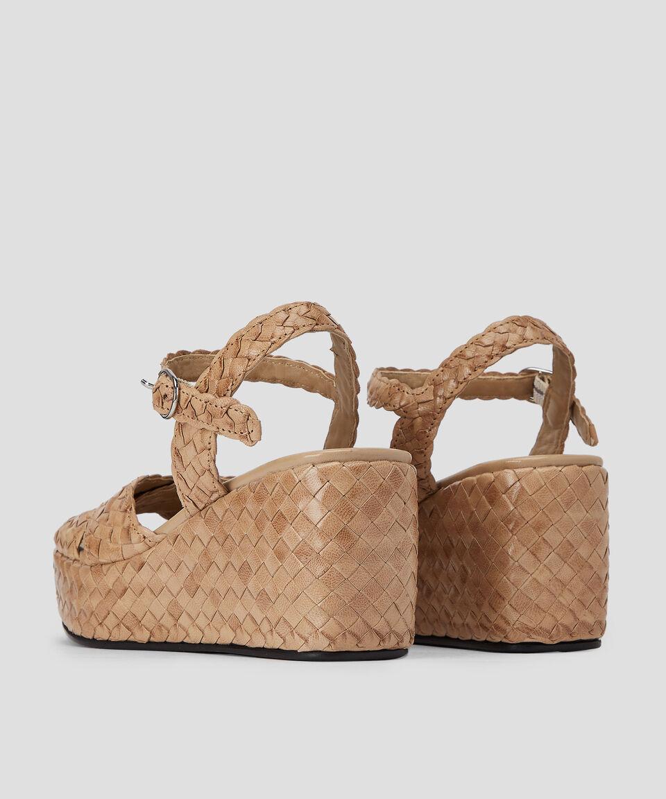 Pons Quintana Sandalias Con Plataforma En Piel Mujer