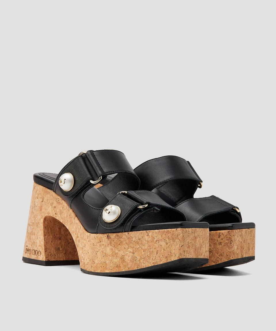 Jimmy Choo Sandalias Con Tacón Alto Ancho Y Plataforma Fayence Mujer