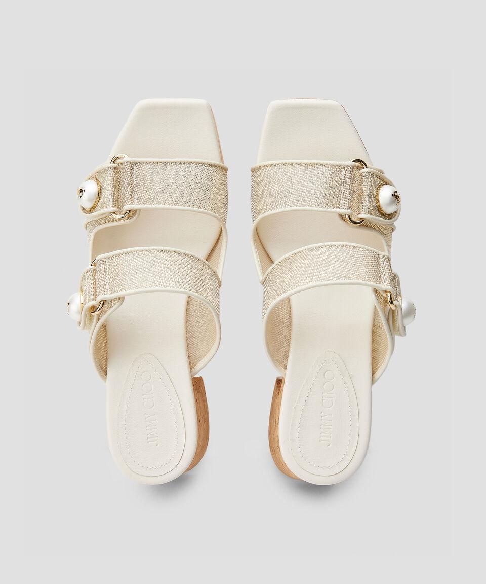 Jimmy Choo Sandalias Con Tacón Alto Ancho Y Plataforma Fayence Mujer