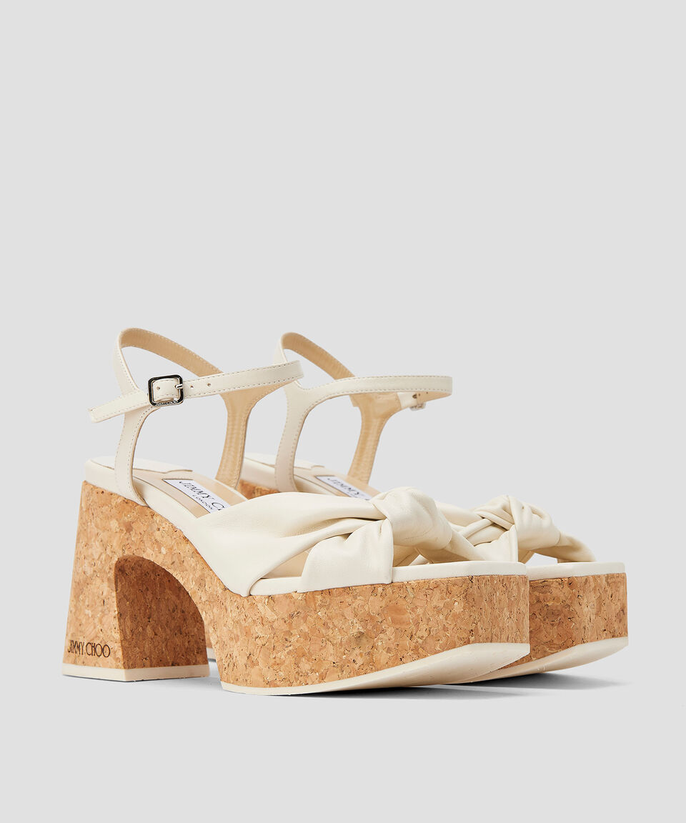 Jimmy Choo Sandalias Con Tacón Alto Ancho Y Plataforma Heloise Mujer