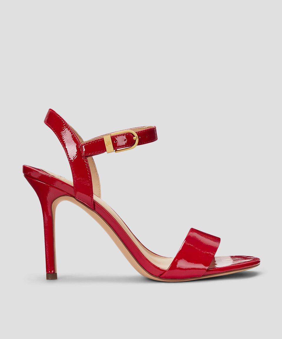 Lauren Ralph Lauren Sandalias con tacón alto de aguja en piel Mujer