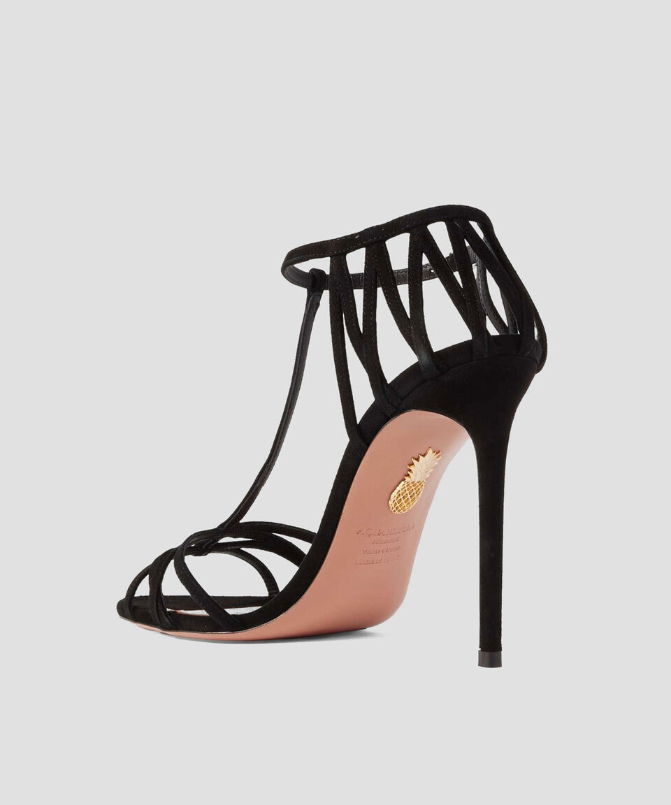 Aquazzura Sandalias Con Tacón Alto De Aguja Forever More Mujer