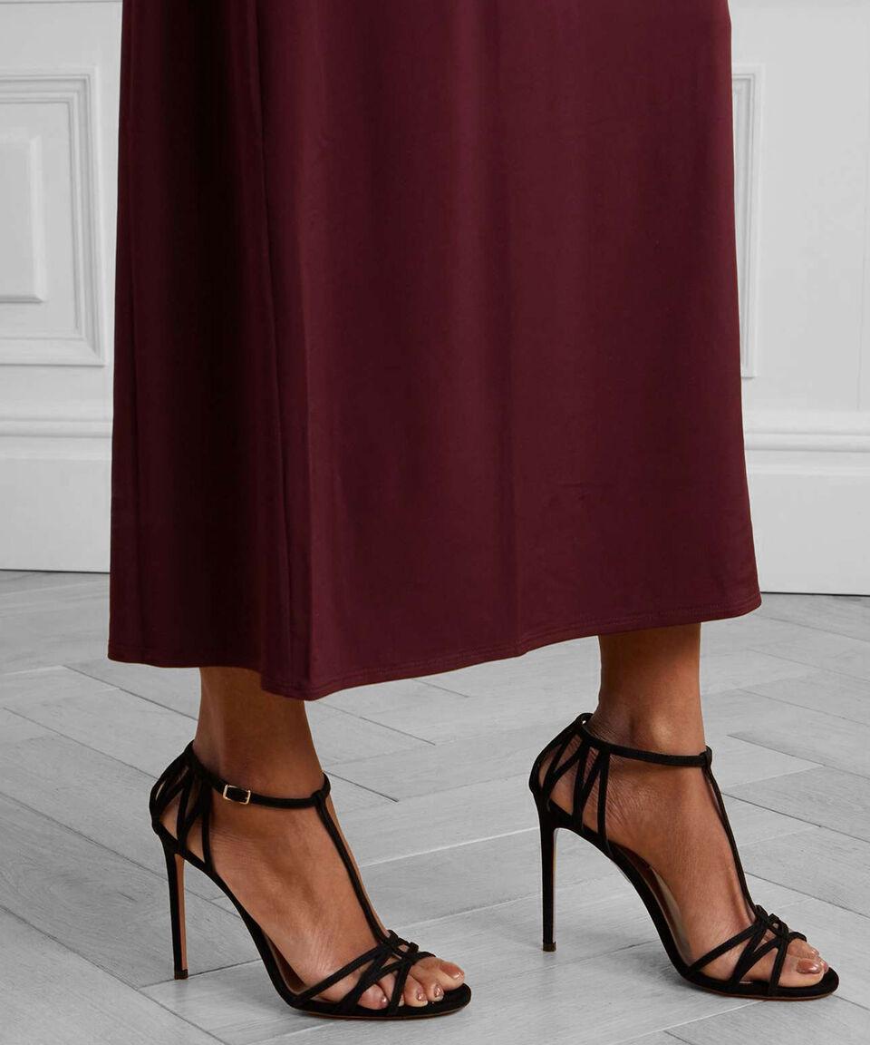 Aquazzura Sandalias Con Tacón Alto De Aguja Forever More Mujer