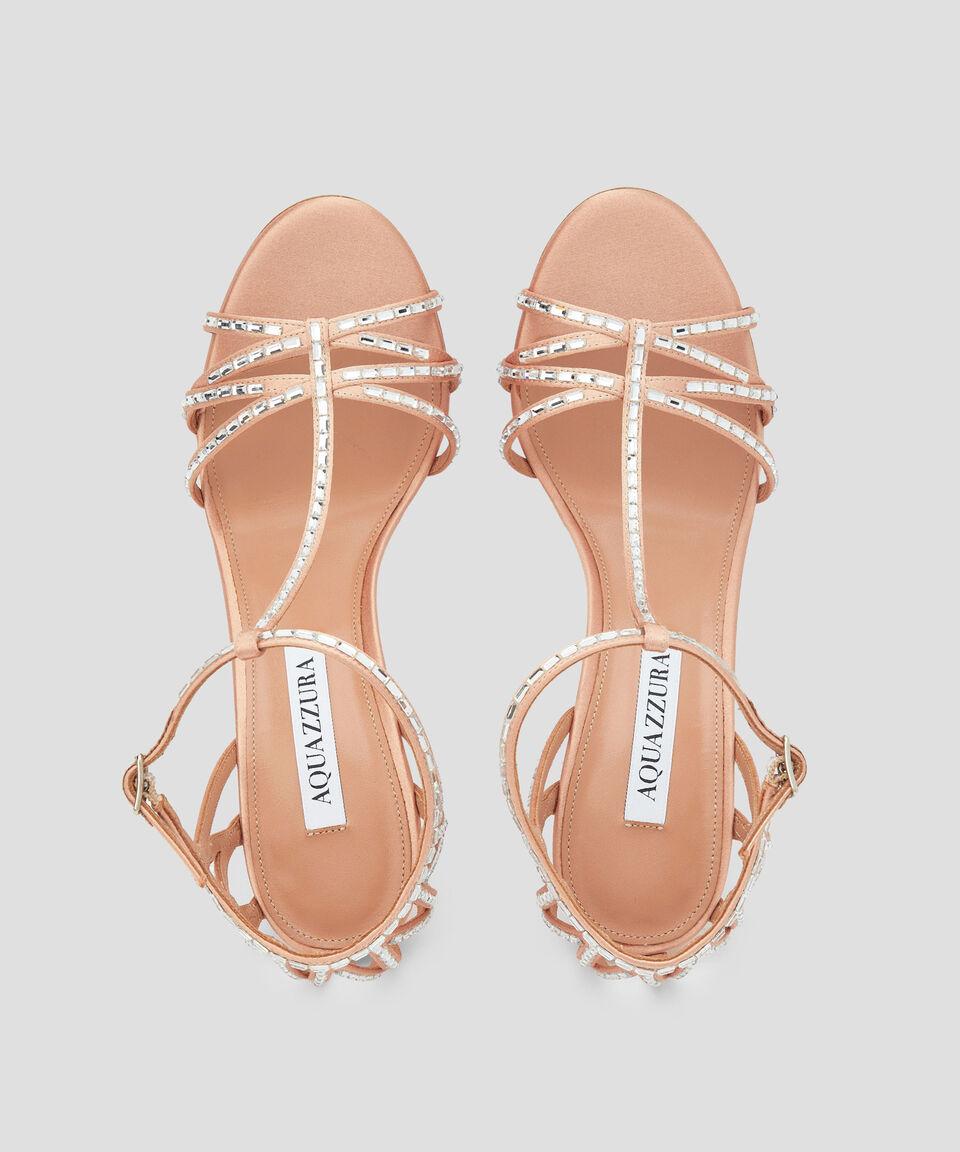 Aquazzura Sandalias Con Tacón Alto De Aguja Forever More Mujer