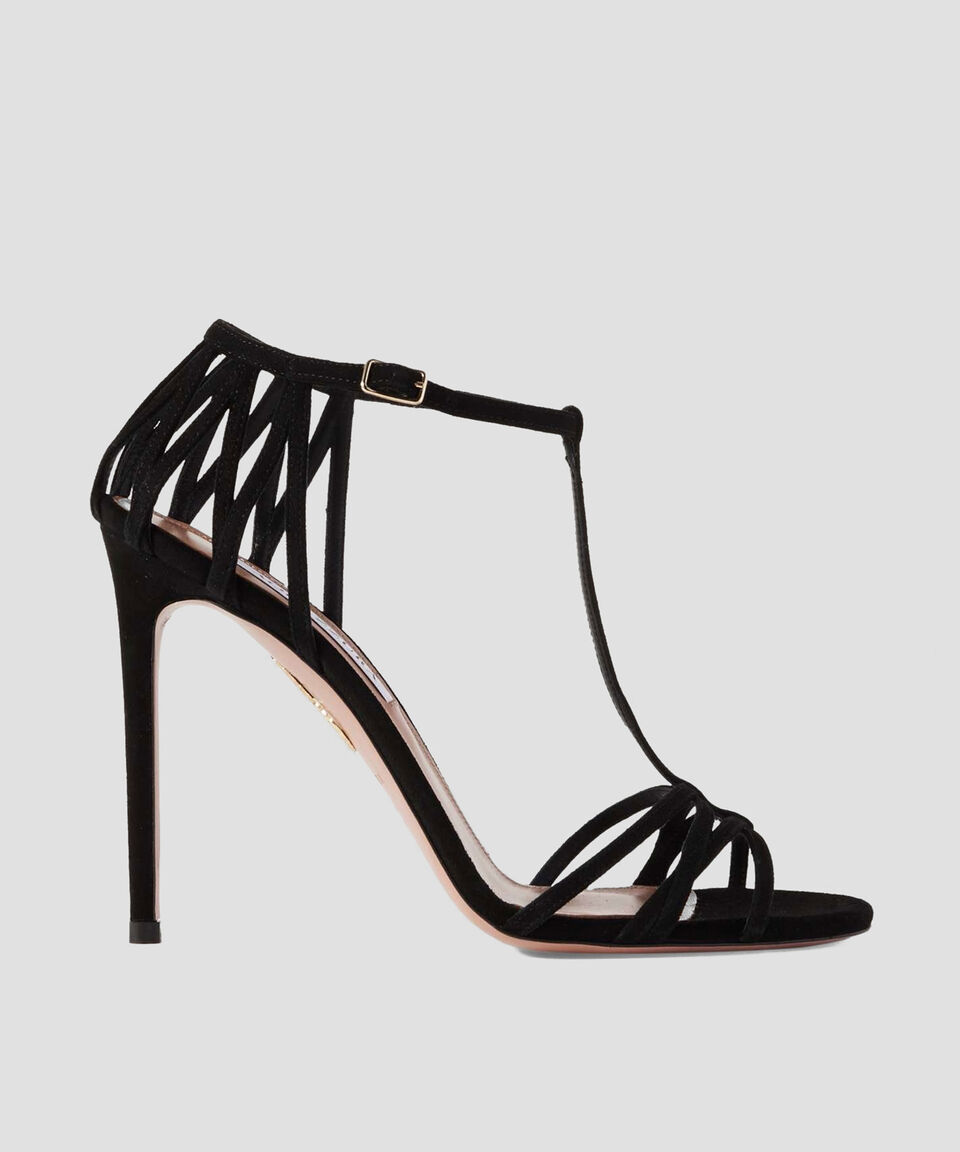 Aquazzura Sandalias con tacón alto de aguja Forever More Mujer