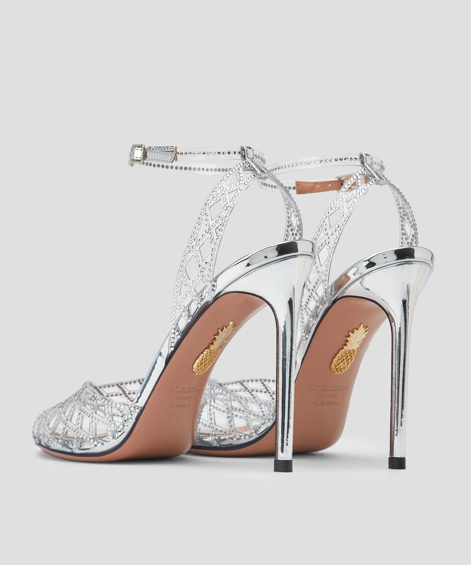 Aquazzura Sandalias Con Tacón Alto De Aguja Lumiere Mujer