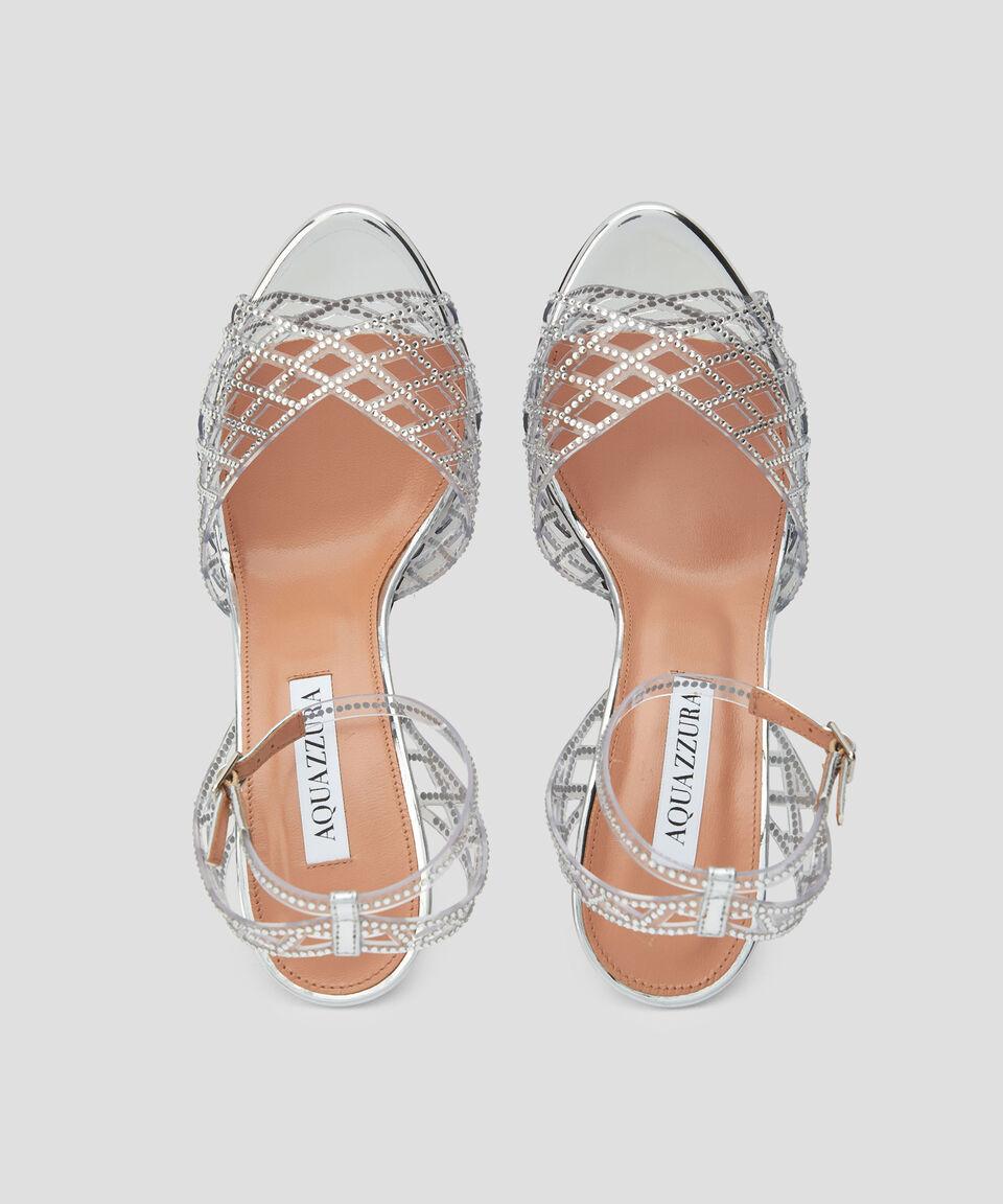 Aquazzura Sandalias Con Tacón Alto De Aguja Lumiere Mujer