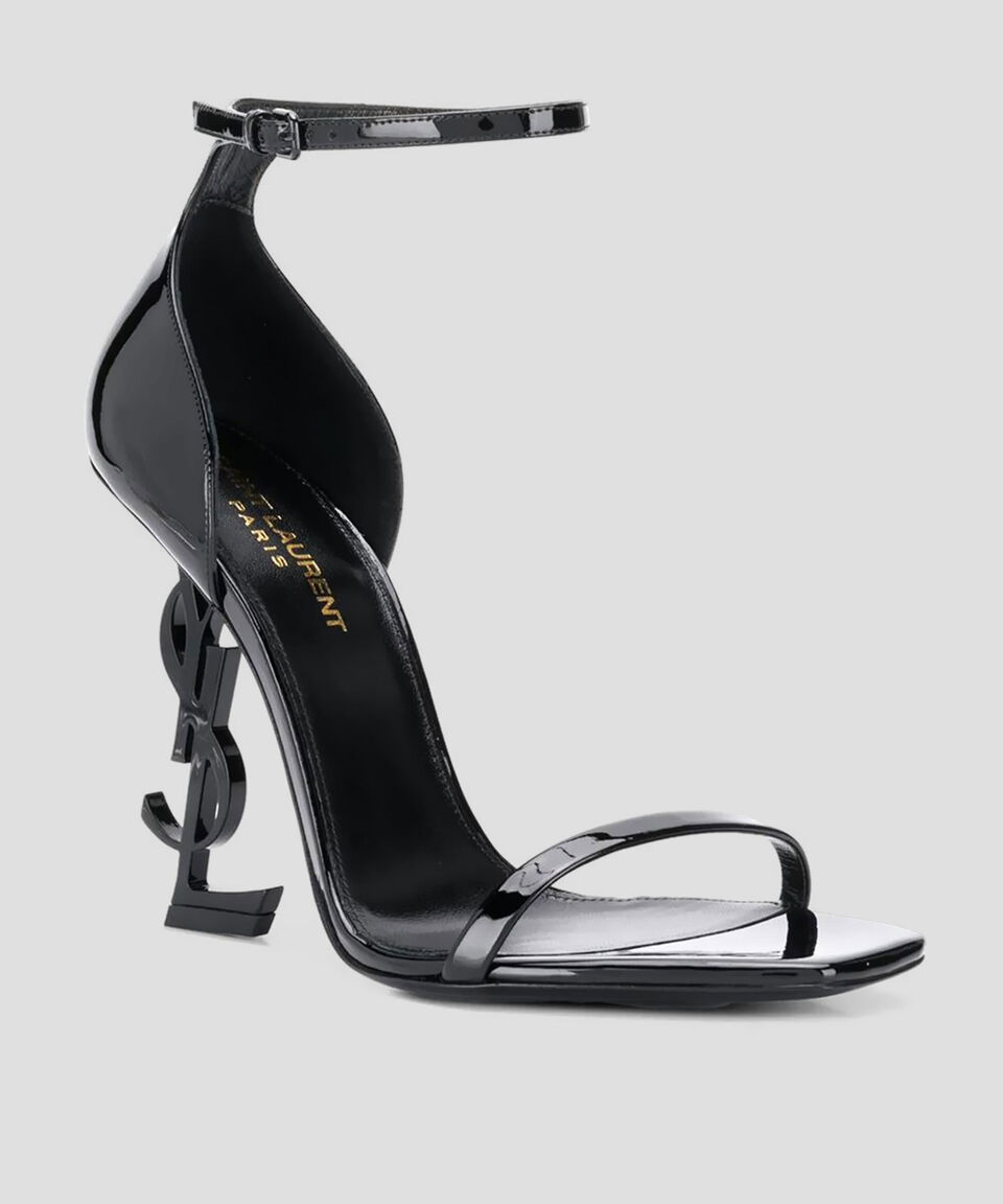 Saint Laurent Paris Sandalias Con Tacón Alto De Aguja Mujer