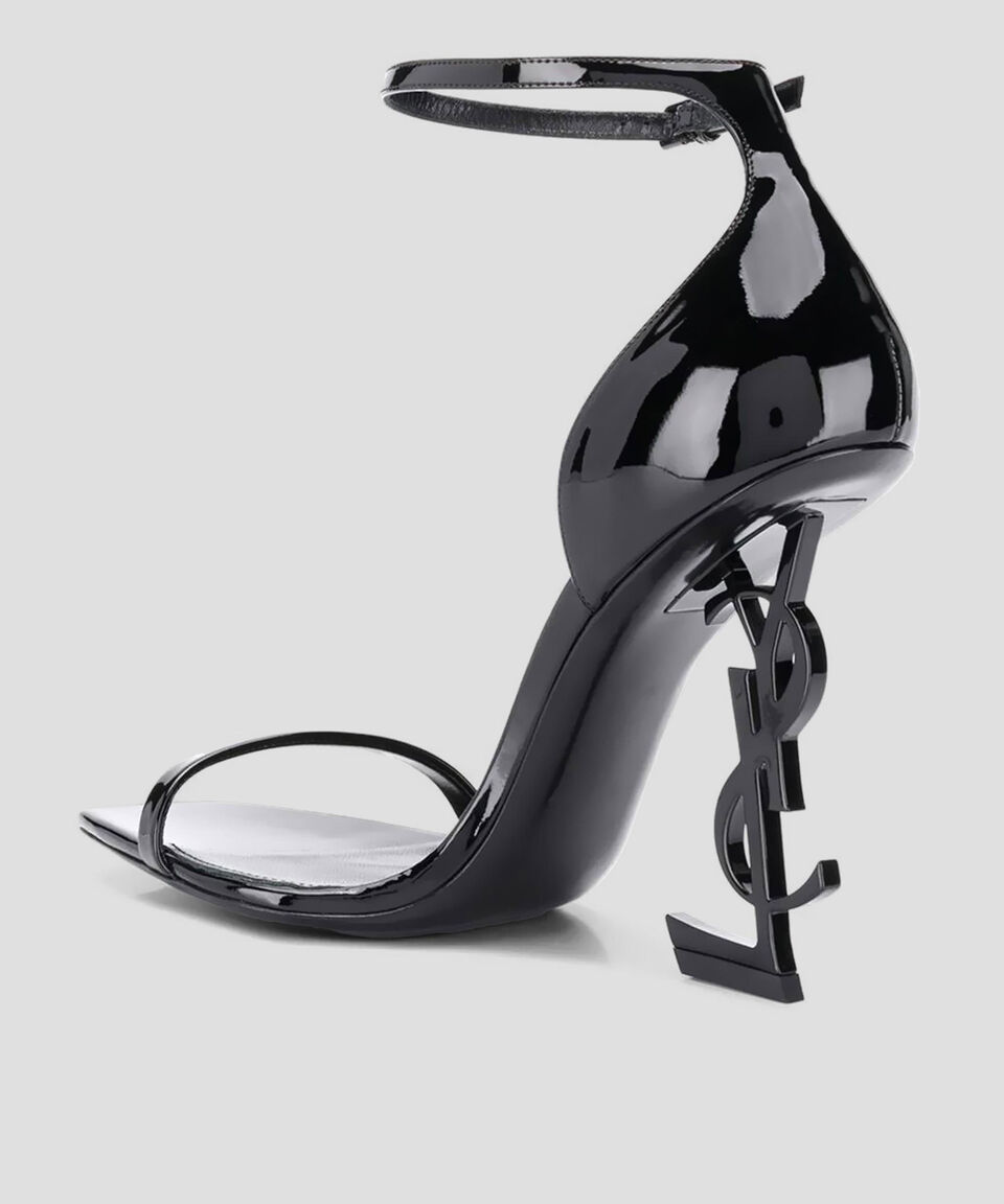 Saint Laurent Paris Sandalias Con Tacón Alto De Aguja Mujer