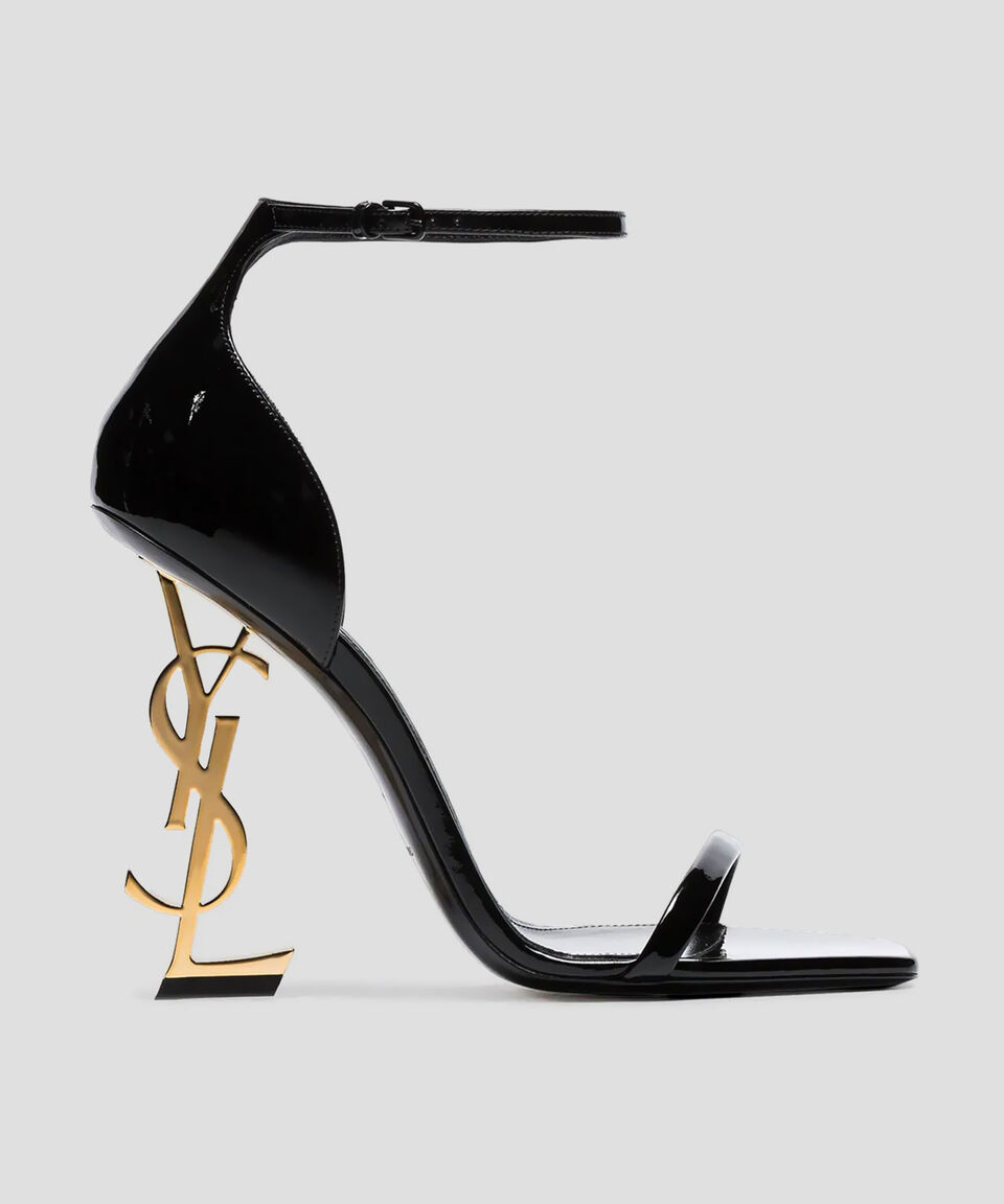 Saint Laurent Paris Sandalias con tacón alto de aguja Mujer