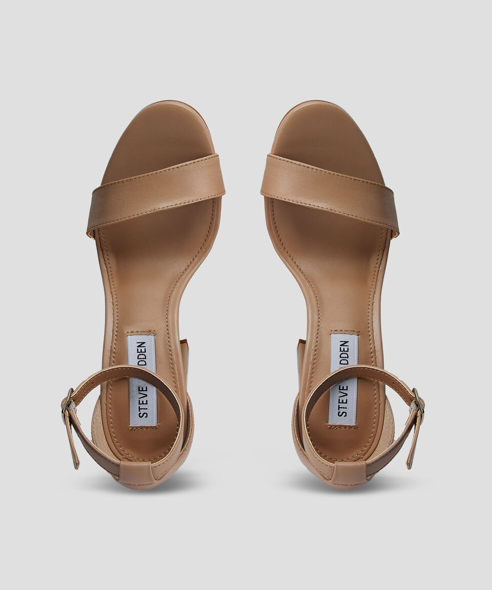 Steve Madden Sandalias Con Tacón Alto De Media Luna Carrson Mujer