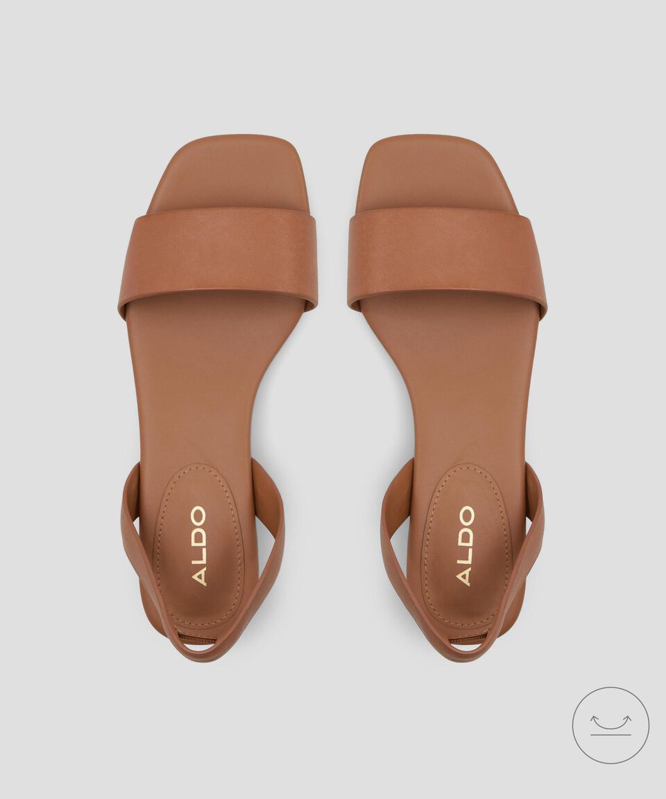 Aldo Sandalias Con Tacón Bajo De Media Luna Dorenna Mujer