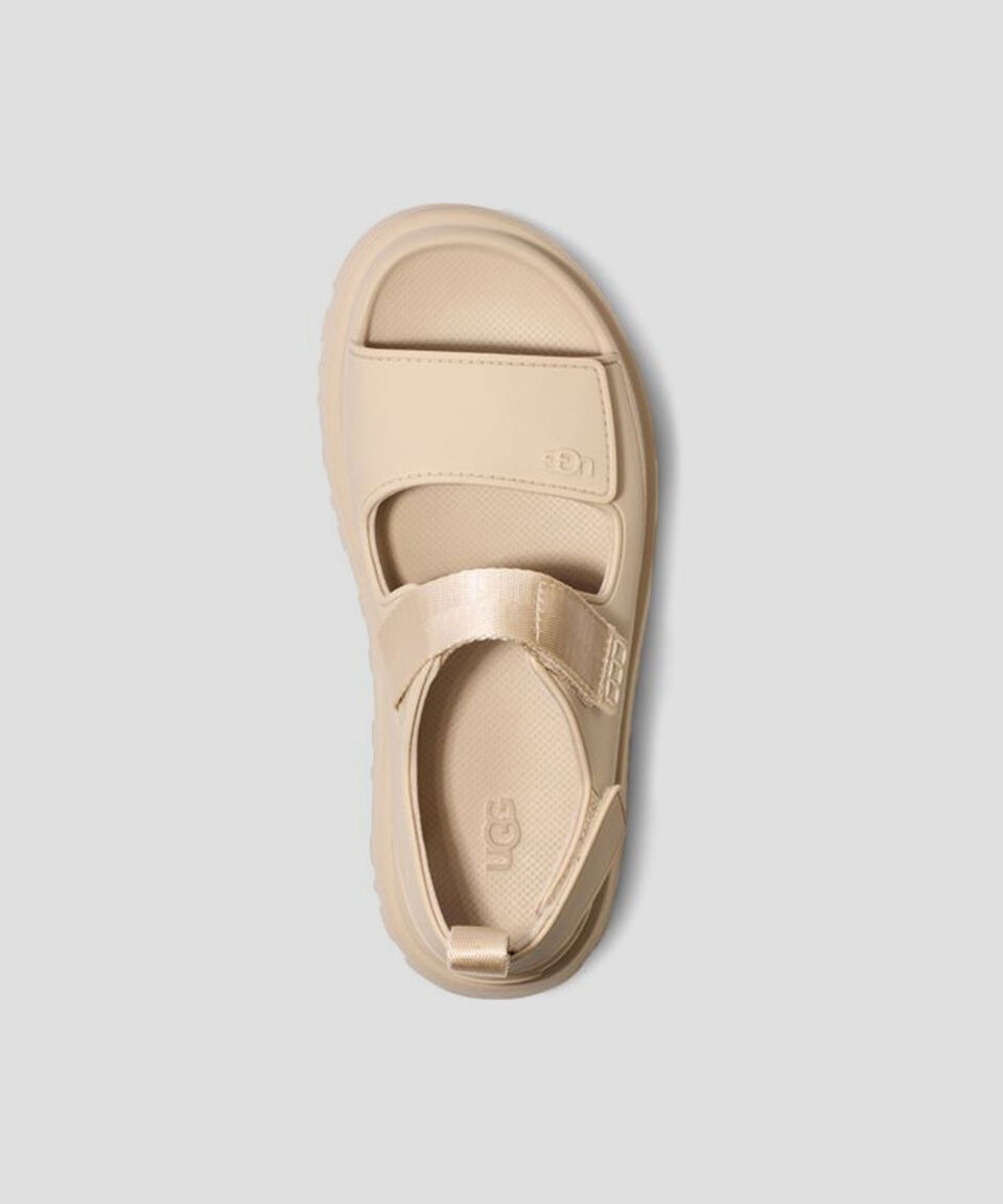 Ugg Sandalias Con Tacón Bajo De Plataforma Goldengl Mujer