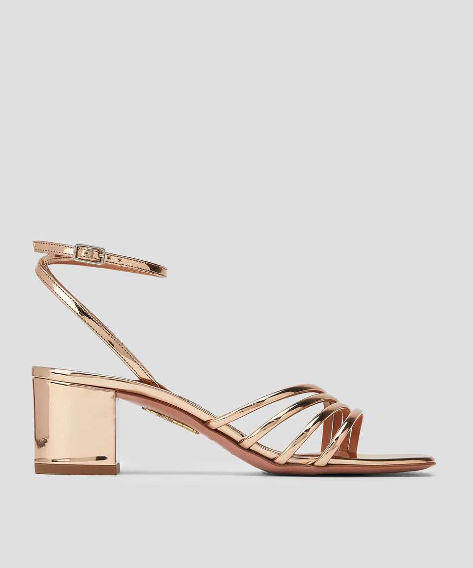 Aquazzura Sandalias de tacón mediano ancho Latour Mujer