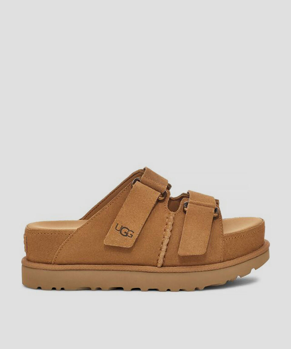 Ugg Sandalias Planas Con Plataforma Goldenstar Mujer