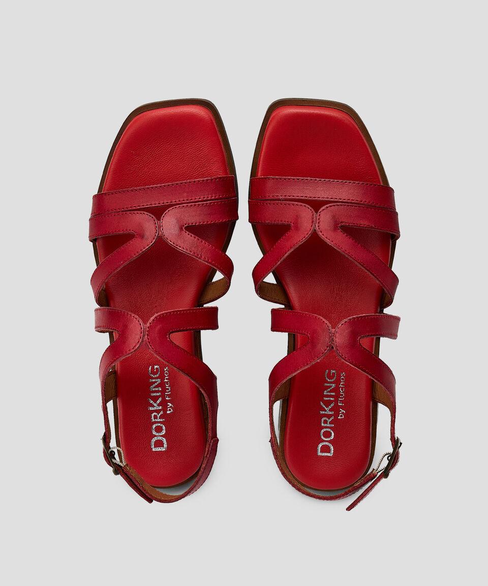 Dorking Sandalias Slingback Con Tacón Bajo Y Ancho Poleo Mujer