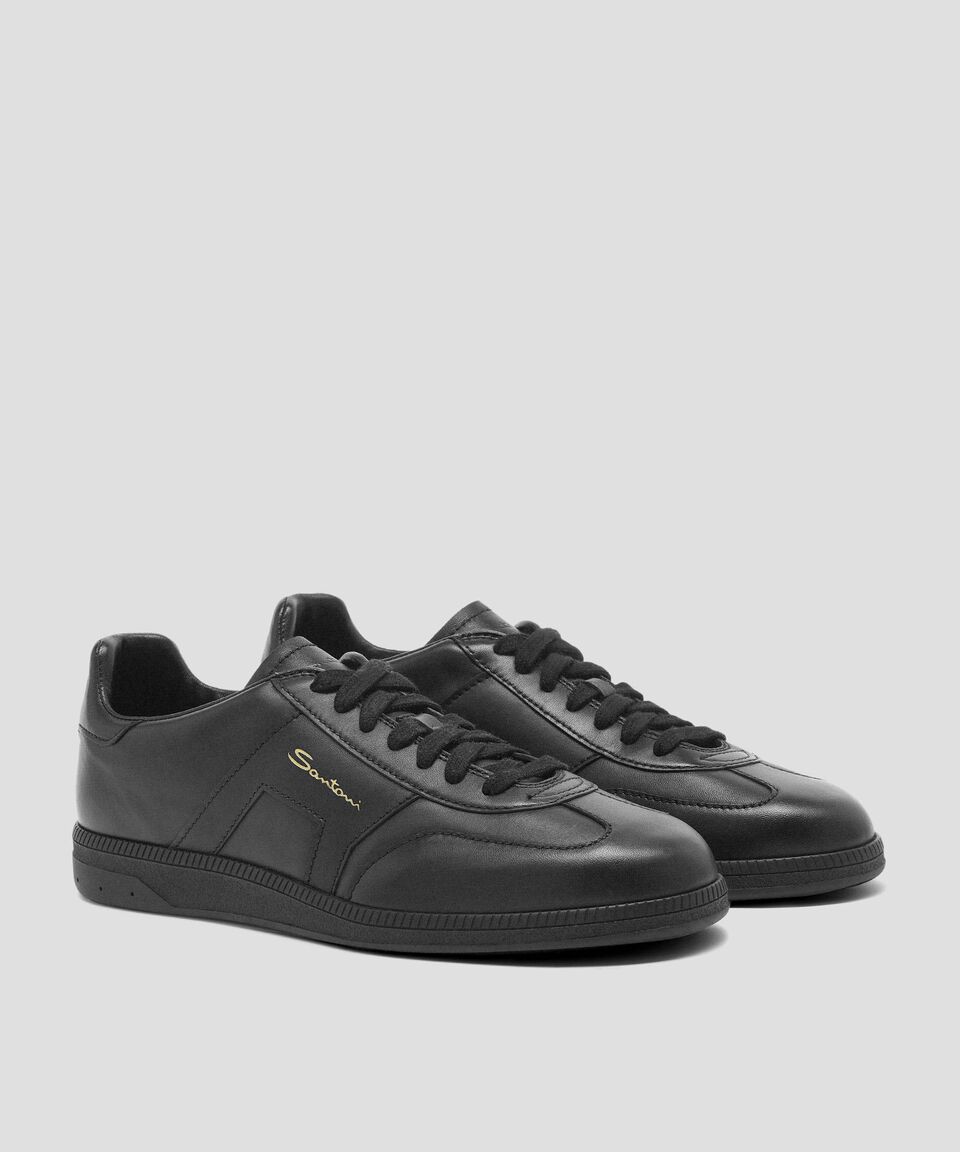 Santoni Tenis Casuales DBS Oly En Piel Hombre