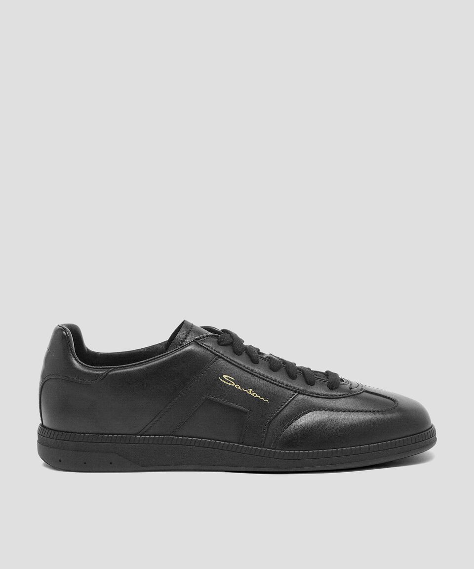 Santoni Tenis casuales DBS Oly en Piel Hombre