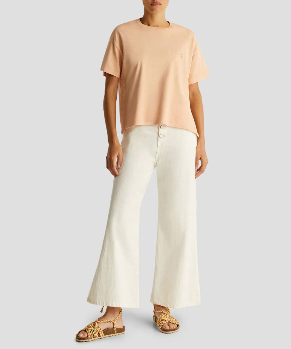 Scalpers Playera Cuello Redondo Manga Corta Mujer