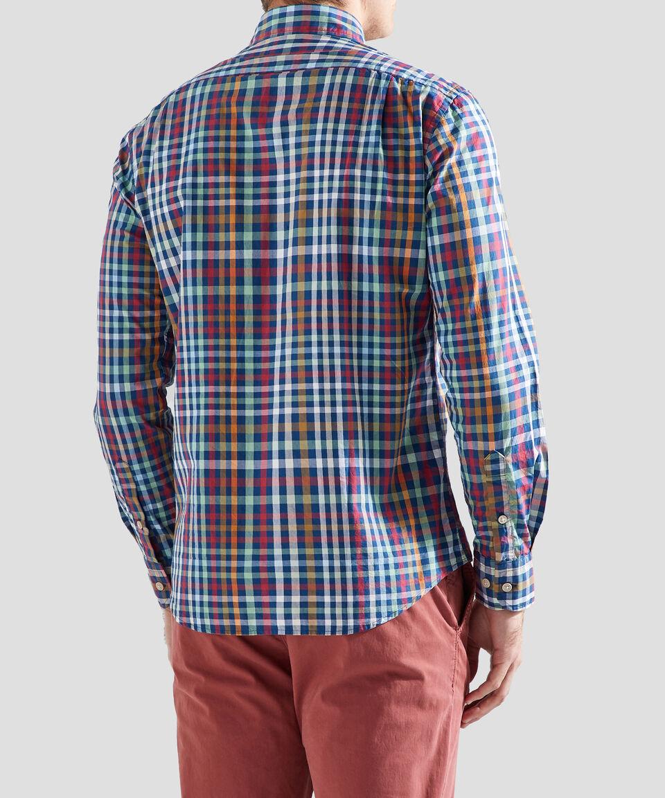 Scappino Camisa De Cuadros Con Manga Larga Hombre