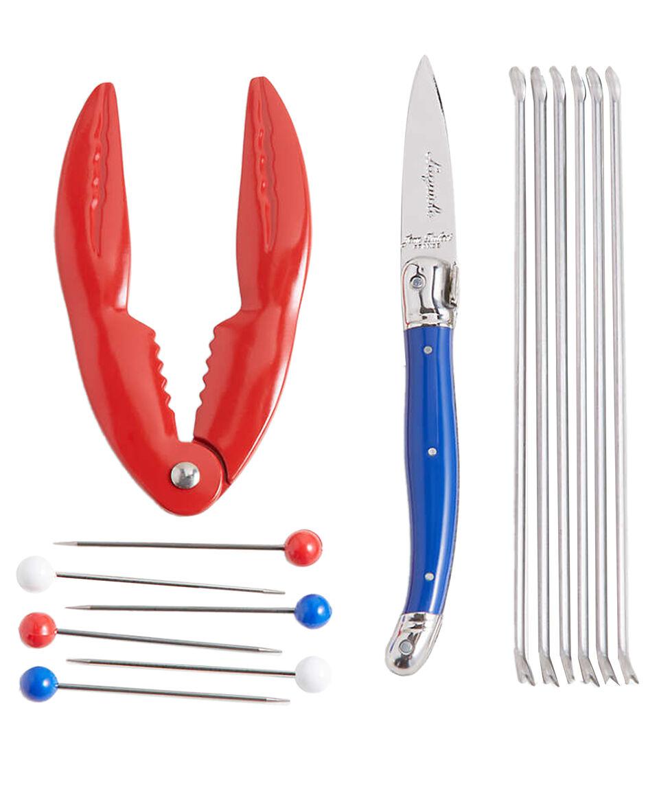 Jean Dubost Laguiole Set 4 Utensilios Para Mariscos