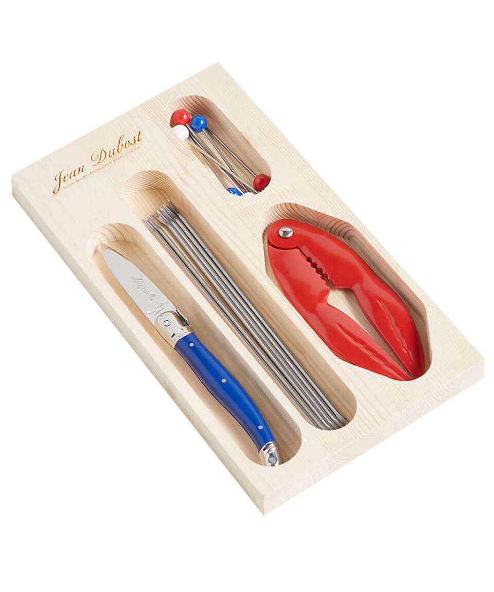Jean Dubost Laguiole Set 4 Utensilios para mariscos