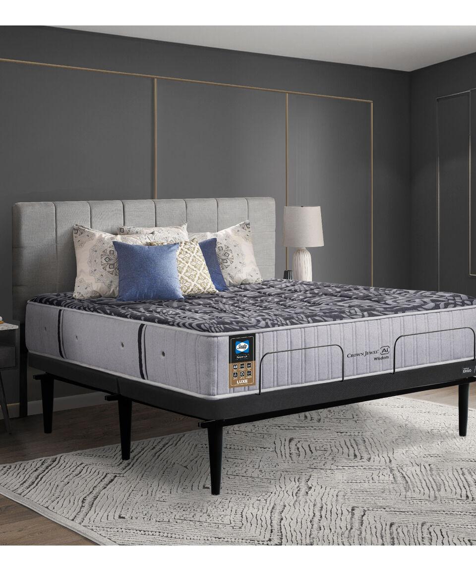 Sealy Set Colchón Wisdom Luxe King Size + Base Ajustable