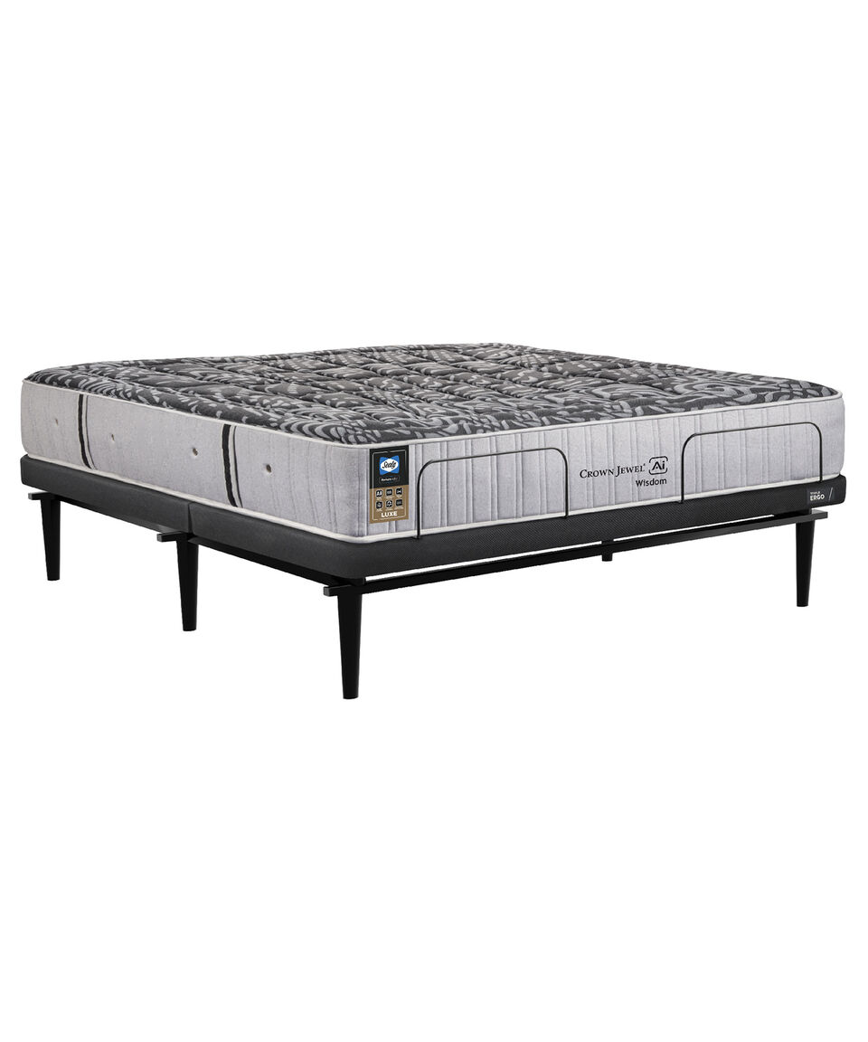 Sealy Set Colchón Wisdom Luxe King Size + Base Ajustable