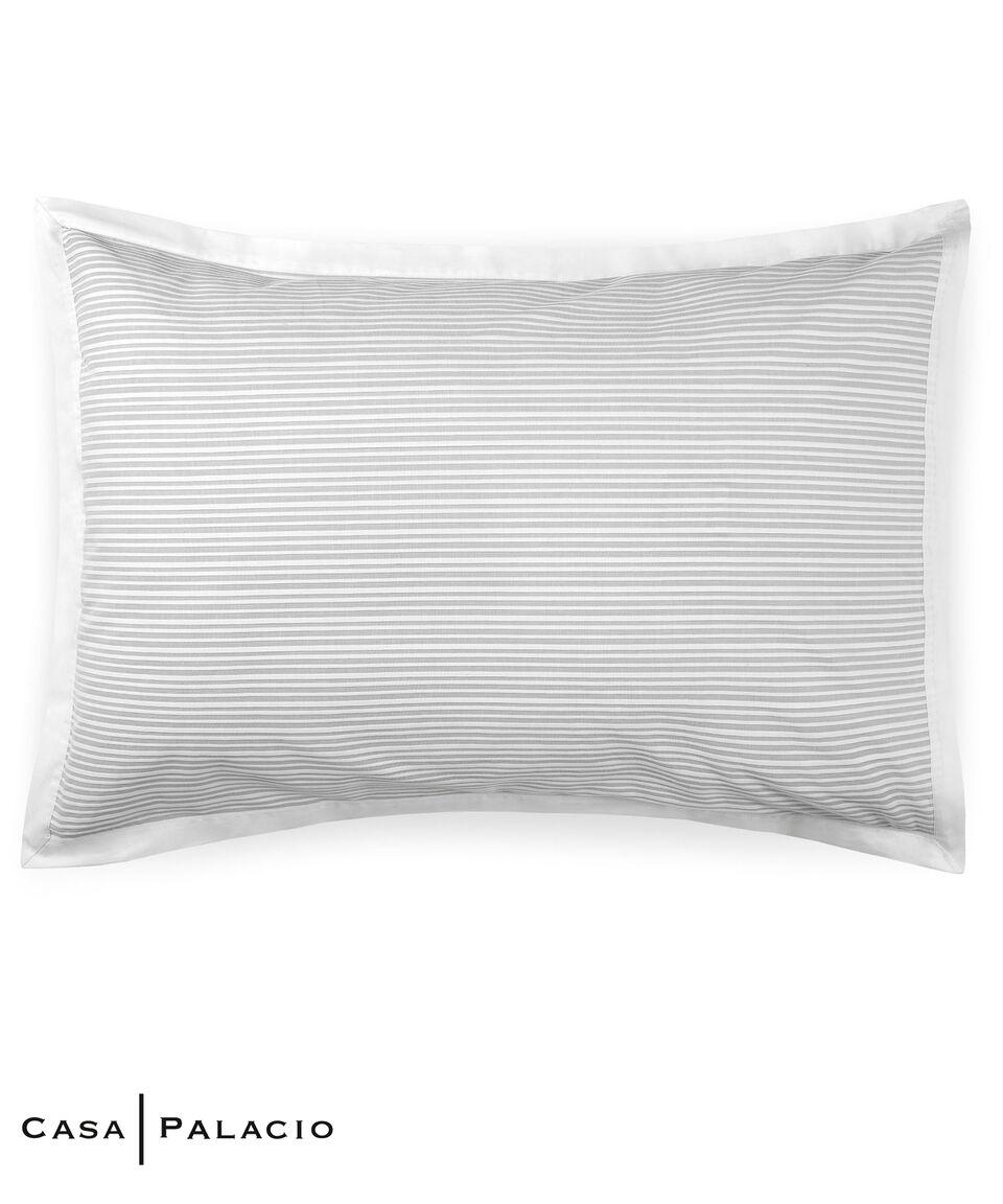 Amalia Set De 2 Fundas Para Almohada Estándar En Algodón Caravela Gris Claro