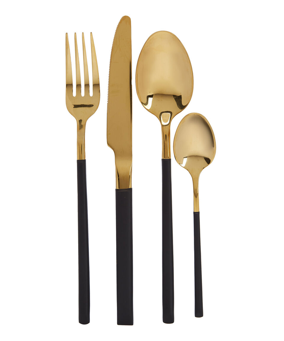 PH 1888 Set de cubiertos 16 Piezas Marquina Cubi en acero inoxidable