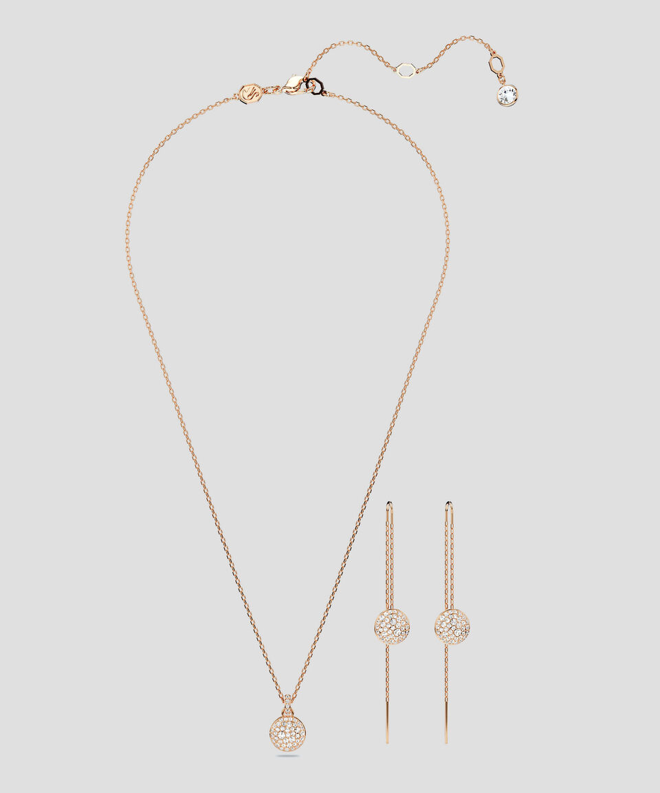 Swarovski Set Dije Collar Y Pendientes Meteora Mujer