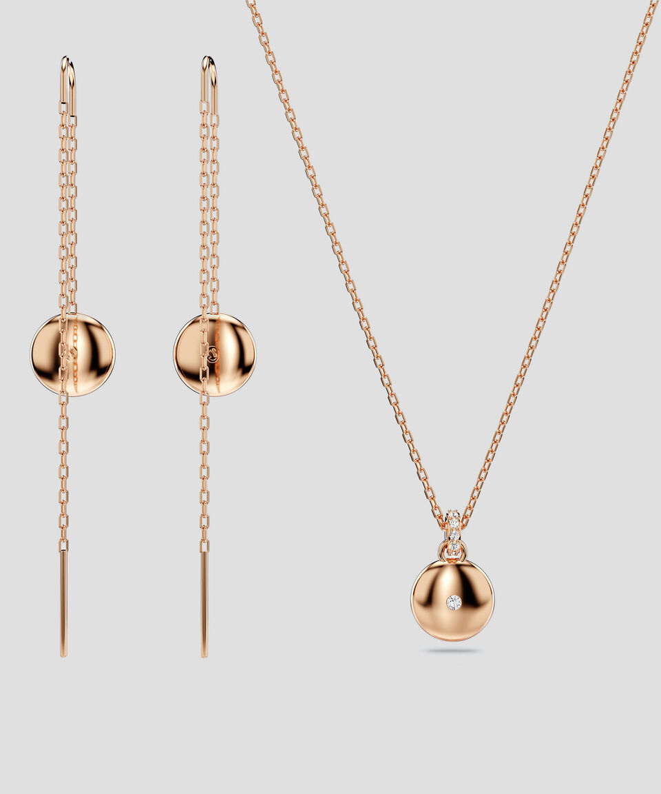 Swarovski Set Dije Collar Y Pendientes Meteora Mujer