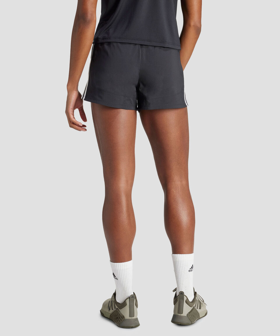 Adidas Short Para Entrenamiento Pacer Training 3 Stripes Mujer