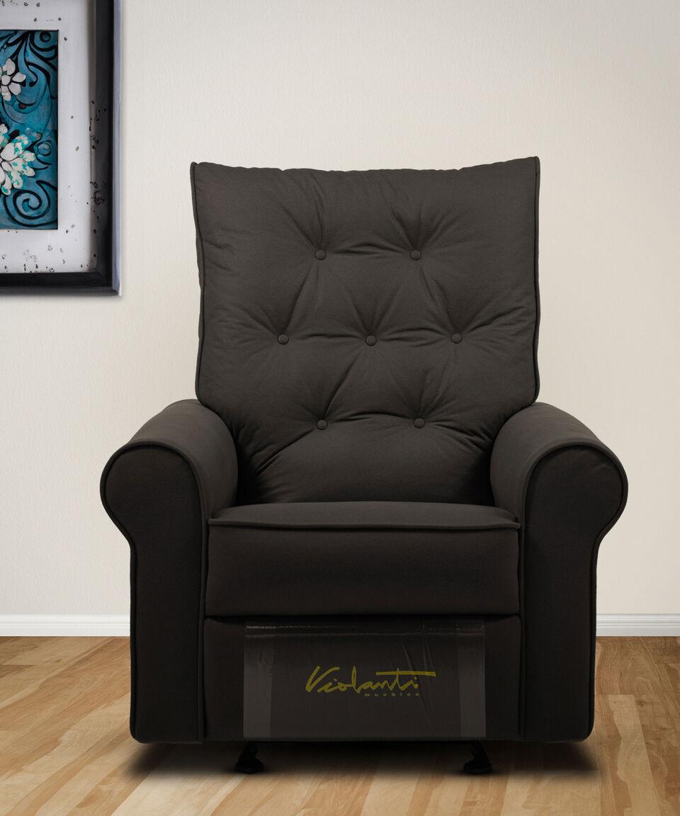 Violanti Sillón Reclinable Baggio Chocolate En Tela