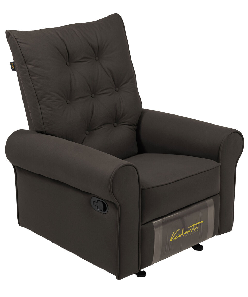 Violanti Sillón Reclinable Baggio Chocolate En Tela