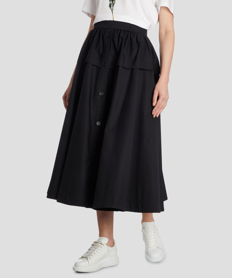 Sportmax Falda midi de corte "A" Mujer