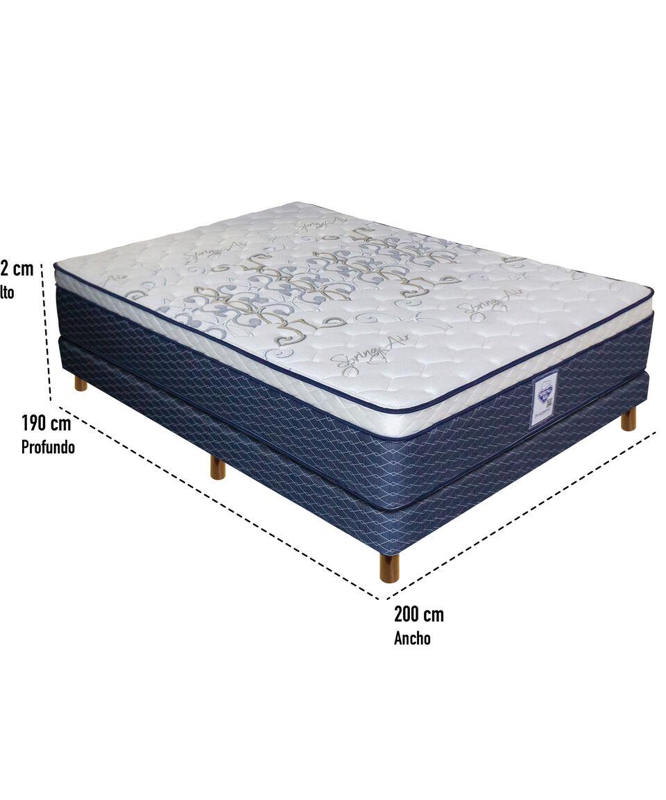 Spring Air Set De Colchón Y Box Kaplan King Size