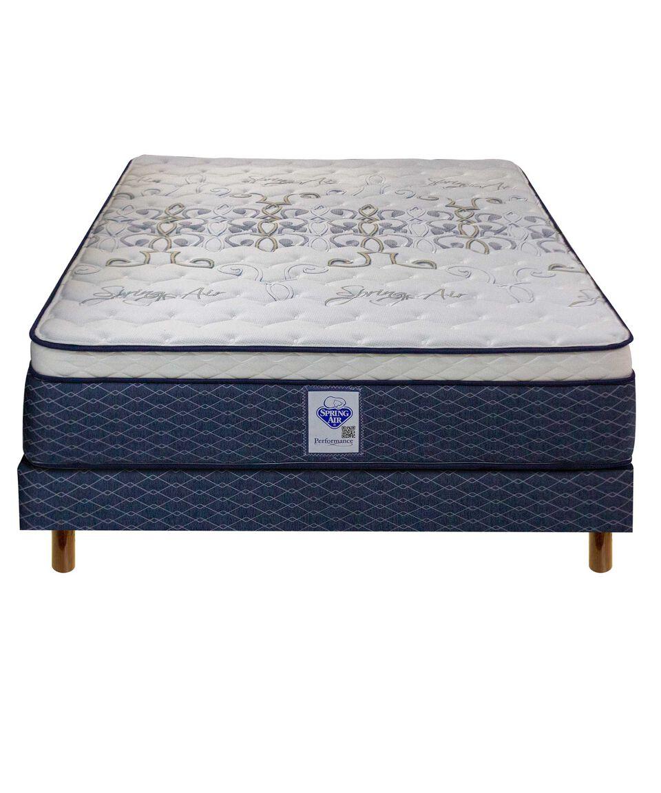 Spring Air Set De Colchón Y Box Kaplan Matrimonial